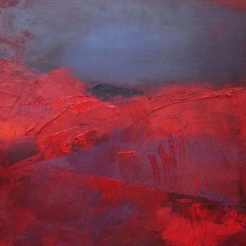 Peinture intitulée "Rouge II" par Lola Castillejo Ribera, Œuvre d'art originale
