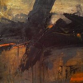 제목이 "Kurosu I"인 미술작품 Lola Castillejo Ribera로, 원작, 기름