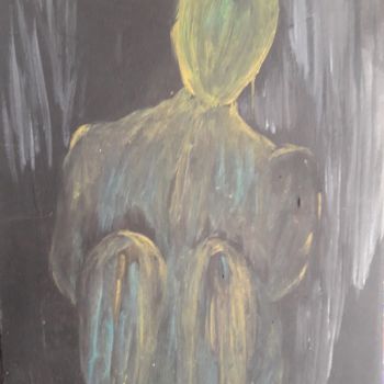 绘画 标题为“Alone” 由Lili Arpal, 原创艺术品, 丙烯