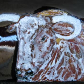 Pintura titulada "toro 2012" por Loma, Obra de arte original