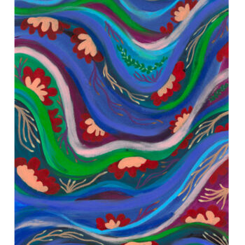 Pittura intitolato "House Reef - fragme…" da Lonidia, Opera d'arte originale, Acrilico