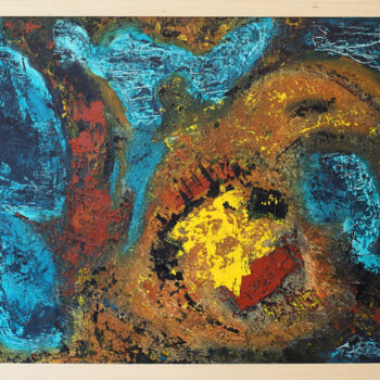 Peinture intitulée "Original sea oil pa…" par Lora Pavlova, Œuvre d'art originale, Huile