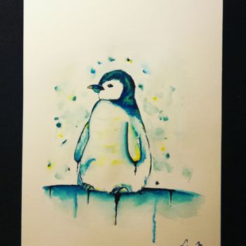 Malarstwo zatytułowany „Pingouin” autorstwa Lora, Oryginalna praca