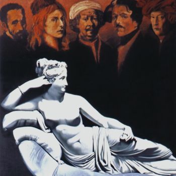 Painting titled ""LES RÊVES ET LES A…" by Carlo Maiolini, Original Artwork