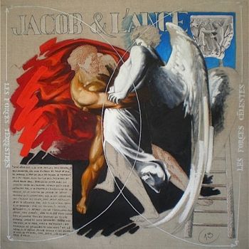 Peinture intitulée "L'AFFRONTEMENT" par Carlo Maiolini, Œuvre d'art originale, Huile