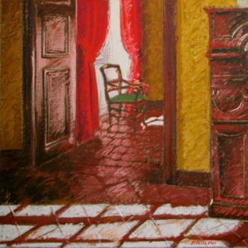 Painting titled "SALON PRIVÉ" by Carlo Maiolini, Original Artwork