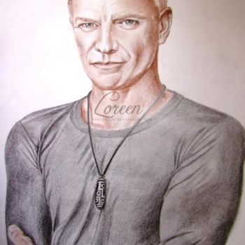 Drawing titled "Sting" by Tatiana Rudnevskaia, Original Artwork, Other