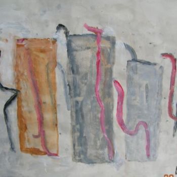 Pittura intitolato "2005_7" da Laura Parrinello, Opera d'arte originale