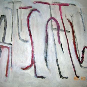 Painting titled "Mostra_8" by Laura Parrinello, Original Artwork