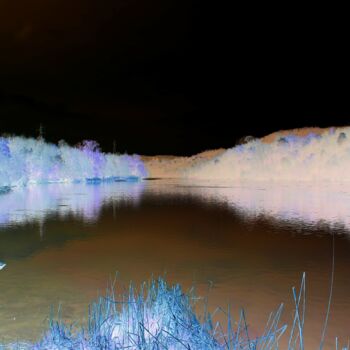 Photography titled "lago riflesso" by Lorenzo Corti, Original Artwork, Digital Photography