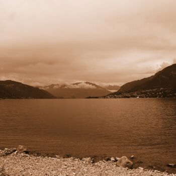 "lago di Como" başlıklı Fotoğraf Lorenzo Corti tarafından, Orijinal sanat, Fotoşoplu fotoğrafçılık