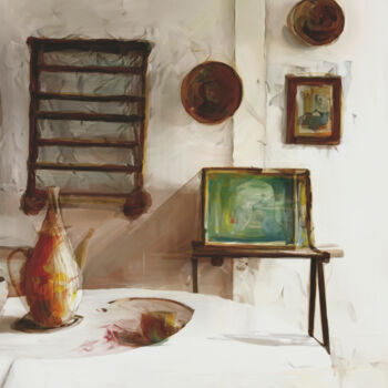 Design intitulée "Home Memories" par Lorenzo Pittau, Œuvre d'art originale, Art de la table