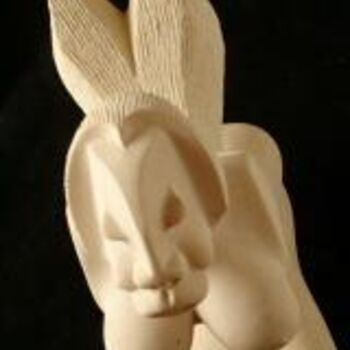 Sculpture titled "Déesse de l Amour d…" by Lorenzo Mallet, Original Artwork, Stone