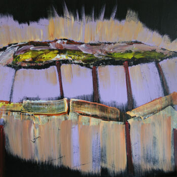 Картина под названием "Ascension" - Loretta Kaltenhauser, Подлинное произведение искусства, Акрил Установлен на Деревянная р…