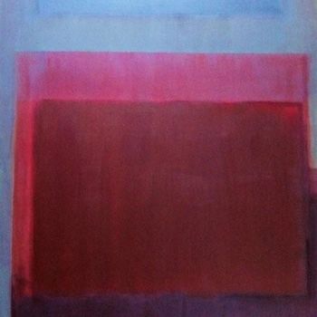 Pintura intitulada "Formes grises et ro…" por Martine Swynghedauw, Obras de arte originais, Óleo