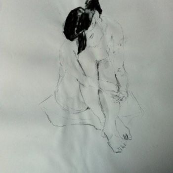 Drawing titled "n° 208" by Martine Swynghedauw, Original Artwork, Other