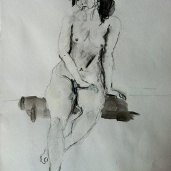 Drawing titled "n° 217" by Martine Swynghedauw, Original Artwork, Other