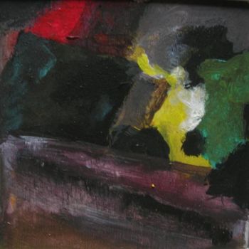 Pittura intitolato "carré n° 10" da Martine Swynghedauw, Opera d'arte originale, Olio