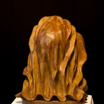 Sculpture titled "The V SOUND in bron…" by Lorraine Coffey, Original Artwork