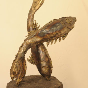 Sculpture titled "le Ballet" by Robert Marcel Becker, Original Artwork, Metals