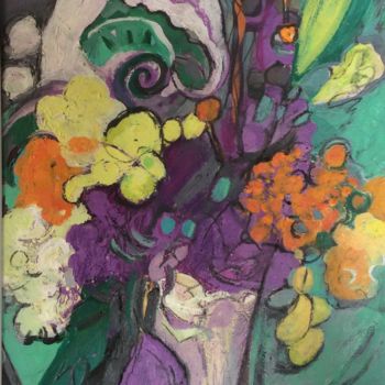 Malerei mit dem Titel "A Fragrant Offering" von Lori Solymosi, Original-Kunstwerk, Acryl