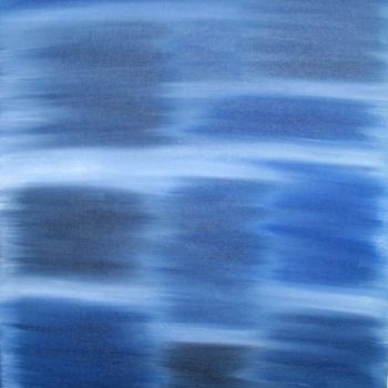 Painting titled "Shades of Blue" by Glenn Michael Morley, Original Artwork