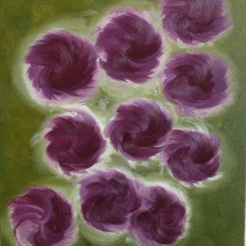 Painting titled "Potted Flowers" by Glenn Michael Morley, Original Artwork
