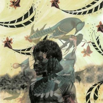 Collages titulada "African Beauty 2" por Lost Beauty, Obra de arte original