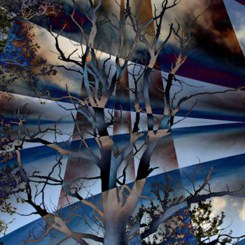 Digital Arts titled "Harmony Tree" by Lothar Boris Piltz, Original Artwork, Digital Painting