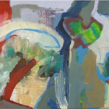 Malerei mit dem Titel "untitled (MLK)" von Lothar Neumann, Original-Kunstwerk