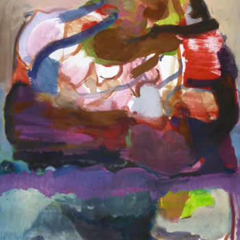 Peinture intitulée "untitled (BZ)" par Lothar Neumann, Œuvre d'art originale, Acrylique