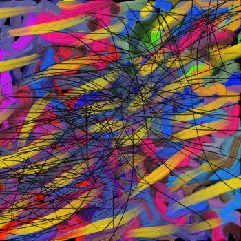 Arts numériques intitulée "°°°OriGinE°°°" par Lotus20artabstrait, Œuvre d'art originale, Peinture numérique