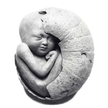 Escultura titulada "Bébé-graine 2" por Lou Perdu, Obra de arte original, Otro