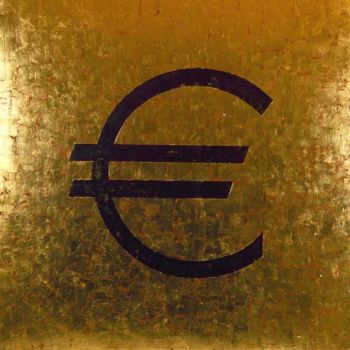 Painting titled "euro-2003.jpg" by Luciana, Original Artwork, Tempera