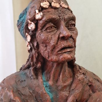 雕塑 标题为“JERA” 由Lou Henix, 原创艺术品, 陶瓷
