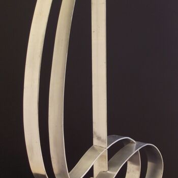 Rzeźba zatytułowany „3V” autorstwa Louis Georges Gaume, Oryginalna praca, Aluminium