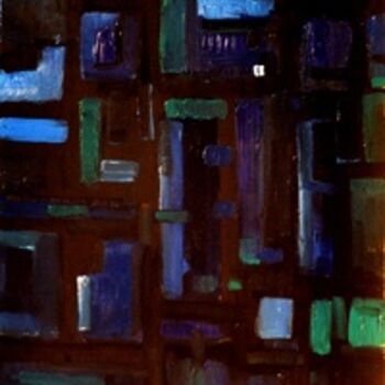 Painting titled "COMPOSITION MUSIC 6…" by Louis Runemberg, Original Artwork