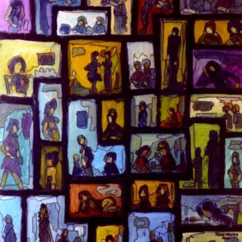 Painting titled "WINDOWS 7 (ARTPRICE…" by Louis Runemberg, Original Artwork