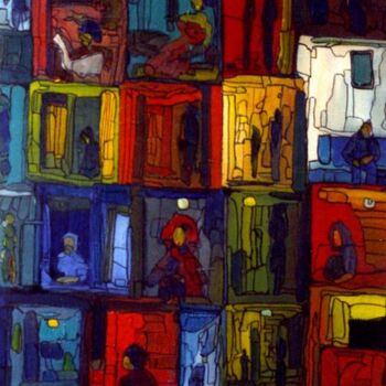 Картина под названием "WINDOWS 10 (ARTPRIC…" - Louis Runemberg, Подлинное произведение искусства
