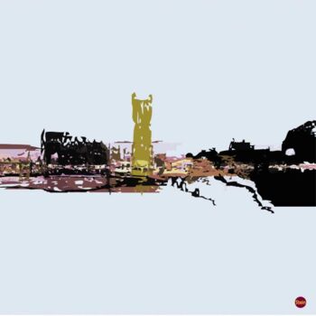 Digitale Kunst mit dem Titel "London" von Louis Stein, Original-Kunstwerk, Digitale Malerei