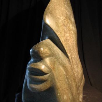 Skulptur mit dem Titel "Gnome" von Louis Crépeau, Original-Kunstwerk