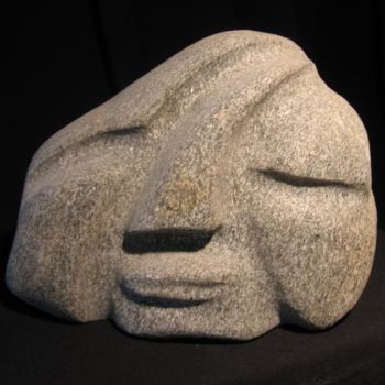 Escultura titulada "Tout doux" por Louis Crépeau, Obra de arte original, Piedra