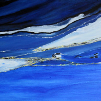 Pittura intitolato "vues-du-ciel.jpg" da Louise Bressange, Opera d'arte originale, Acrilico