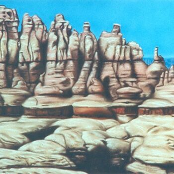 Painting titled "The Needles" by Louis Pirro, Original Artwork