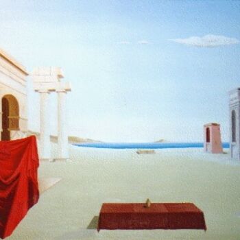 Peinture intitulée "Décodé II" par Odysseas Sagiadinos, Œuvre d'art originale, Huile