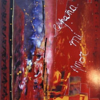 Ζωγραφική με τίτλο "España mi Amor 2" από Loyd, Αυθεντικά έργα τέχνης