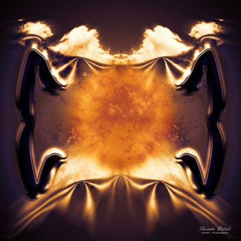 Digital Arts titled "birth of the sun" by Lecointre Patrick Artiste - Photographe, Original Artwork, Digital Painting