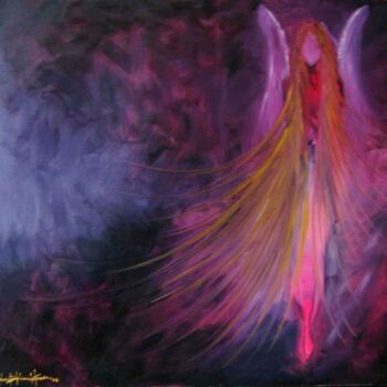 Painting titled "angels pray" by L’Sart, Original Artwork