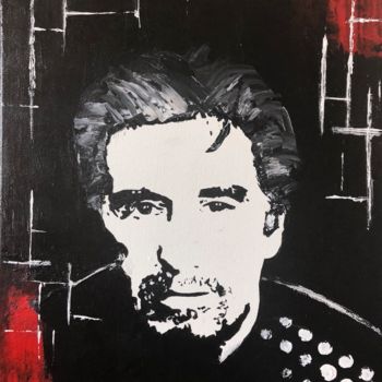 Pintura titulada "Al Pacino" por Ludivine Marcos, Obra de arte original, Acrílico