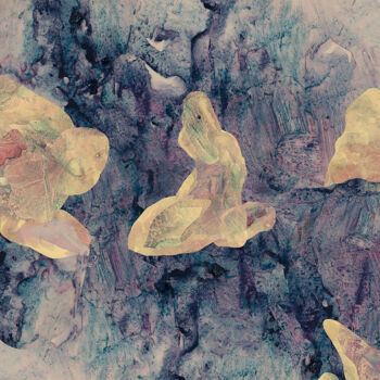 Peinture intitulée "The Dream I Lost" par Lu Meng, Œuvre d'art originale, Aquarelle